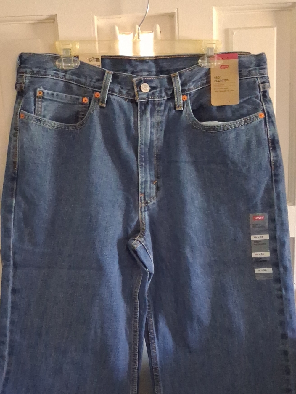 Levis Jeans 550 Size 36 × 36 New